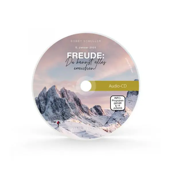 Audio CD vom 05.01.2025: Freude: Du kannst alles erreichen!