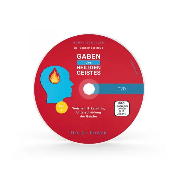 DVD vom 28.09.2025: Geistesgaben: Weisheiten, Erkenntnis, Unterscheidung der Geister!