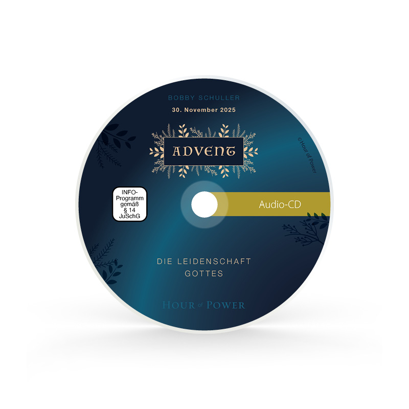 Audio CD vom 30.11.2025: Advent: Die Leidenschaft Gottes!