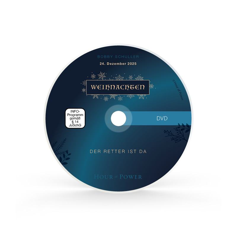 DVD vom 24.12.2025: Heiligabend-Gottesdienst "Weihnachten - der Retter ist da"